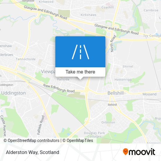 Alderston Way map