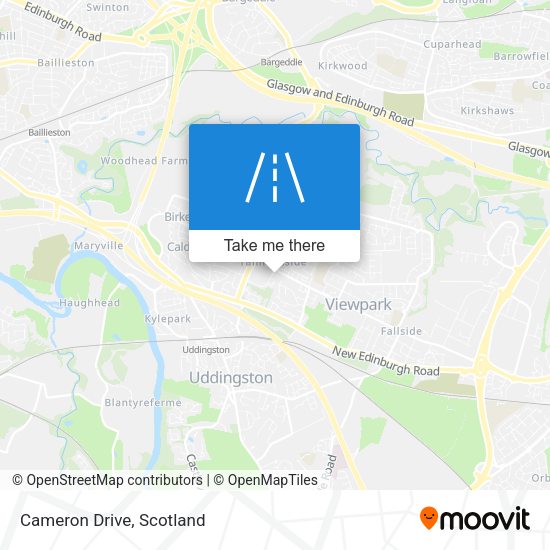 Cameron Drive map