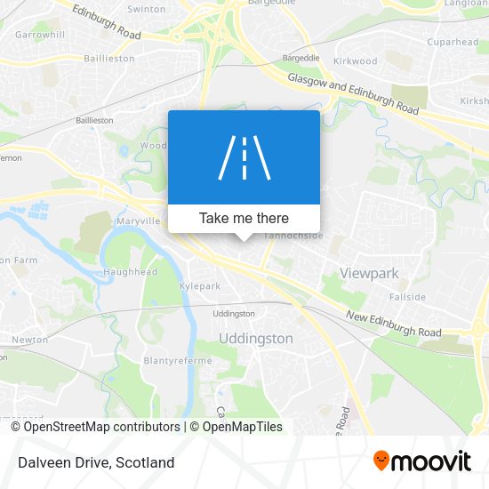 Dalveen Drive map