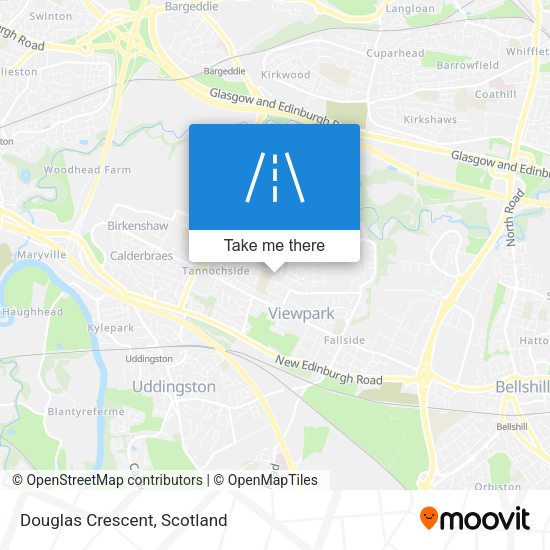 Douglas Crescent map