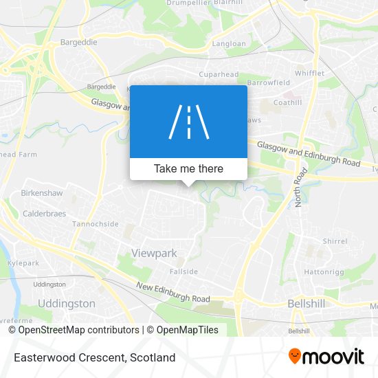 Easterwood Crescent map