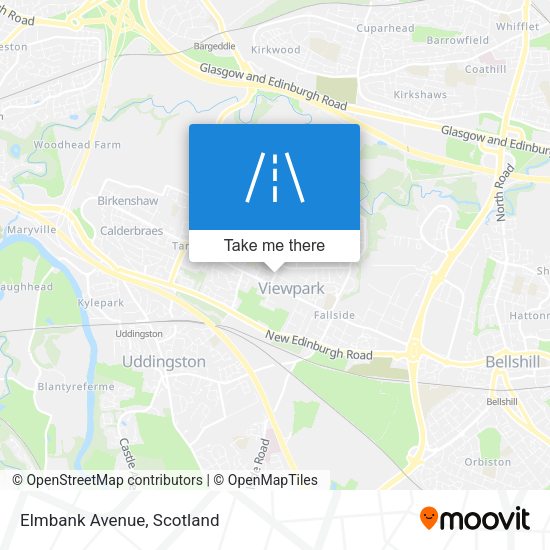 Elmbank Avenue map