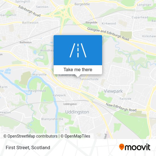 First Street map