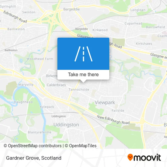 Gardner Grove map