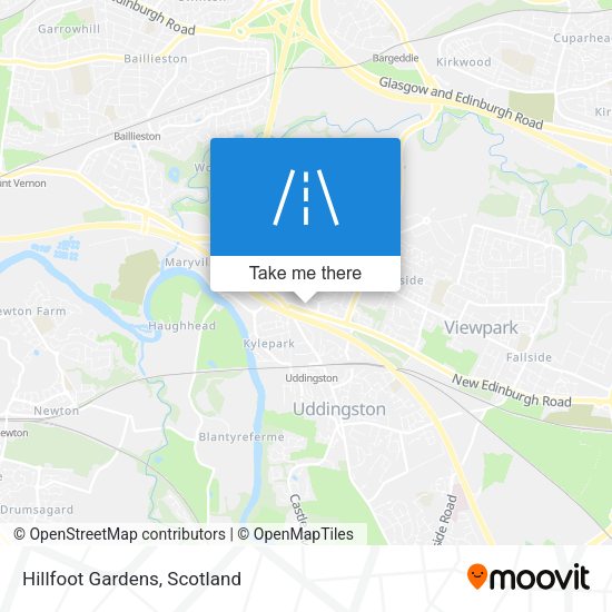 Hillfoot Gardens map