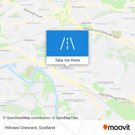 Hillview Crescent map