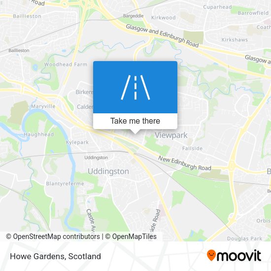 Howe Gardens map