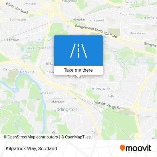 Kilpatrick Way map