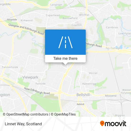 Linnet Way map