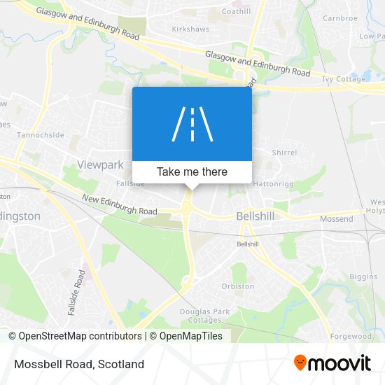 Mossbell Road map