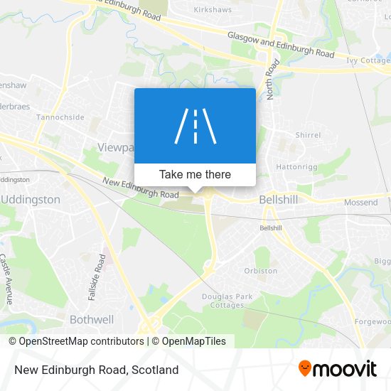 New Edinburgh Road map