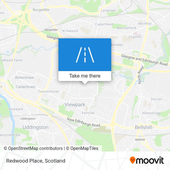 Redwood Place map