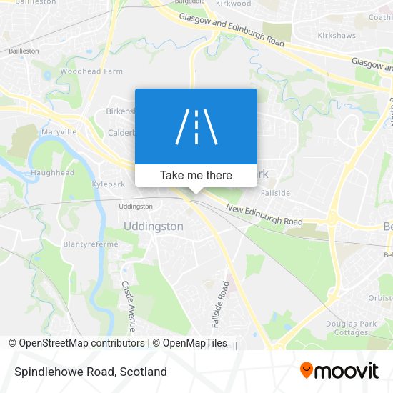 Spindlehowe Road map