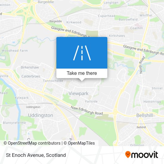 St Enoch Avenue map
