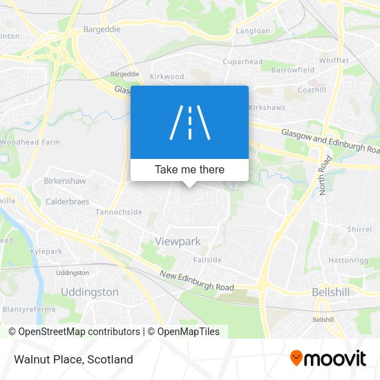 Walnut Place map