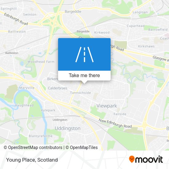 Young Place map