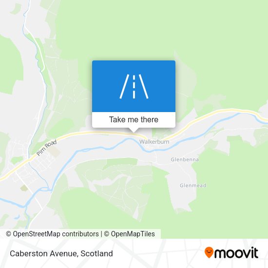 Caberston Avenue map