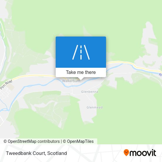 Tweedbank Court map