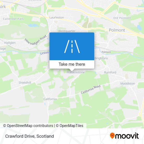 Crawford Drive map
