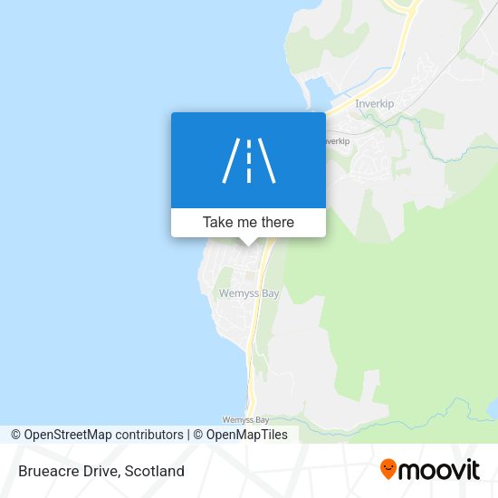 Brueacre Drive map
