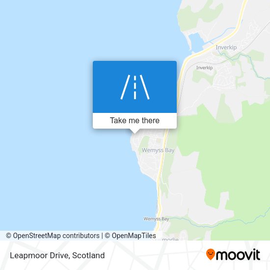 Leapmoor Drive map