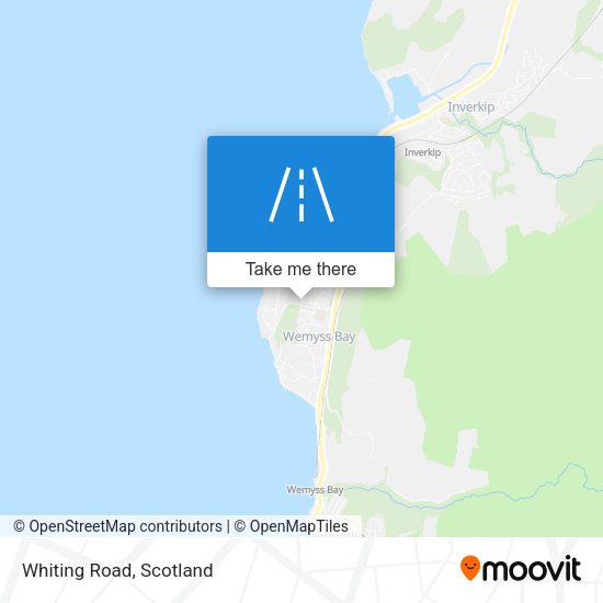 Whiting Road map