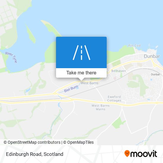 Edinburgh Road map