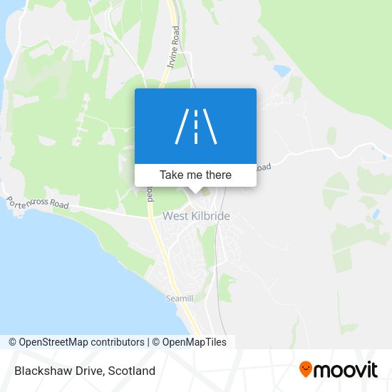 Blackshaw Drive map