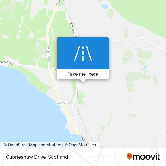 Cubrieshaw Drive map
