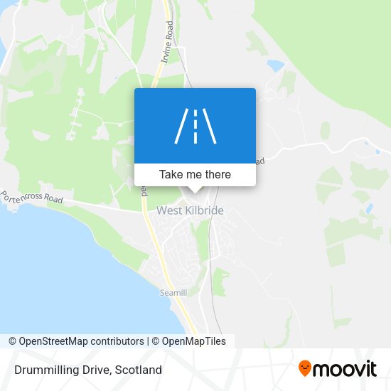 Drummilling Drive map