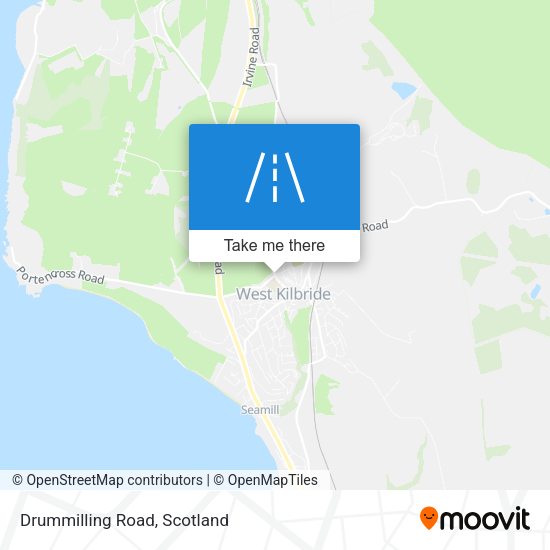 Drummilling Road map