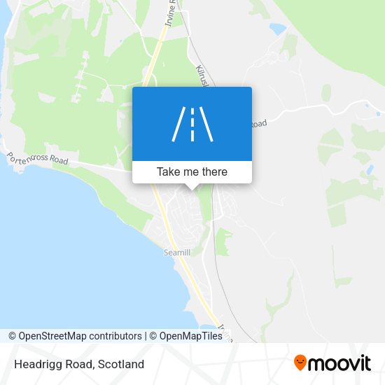 Headrigg Road map