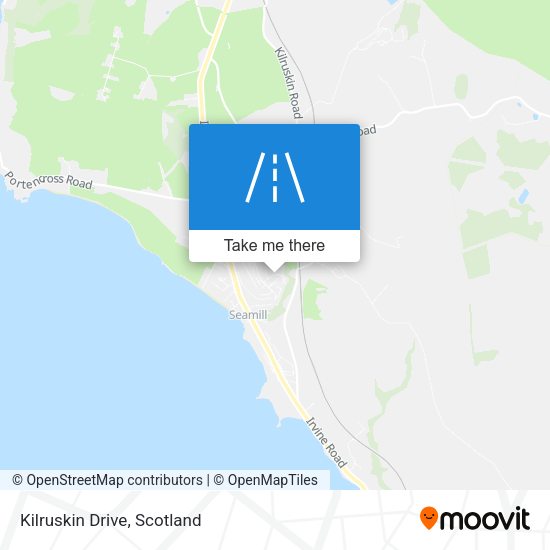 Kilruskin Drive map