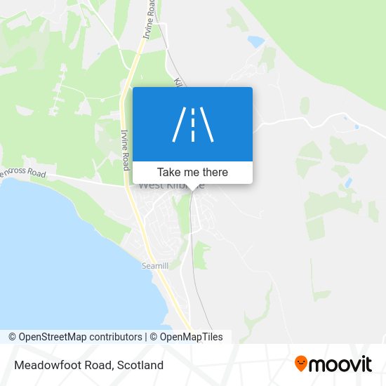How to get to Meadowfoot Road, West Kilbride by Bus or Train?