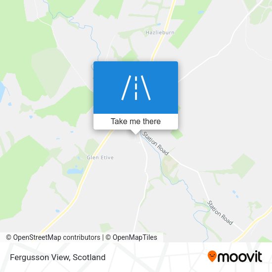 Fergusson View map