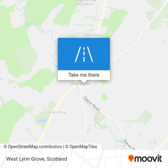 West Lynn Grove map