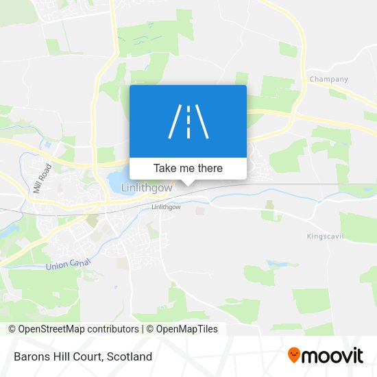 Barons Hill Court map
