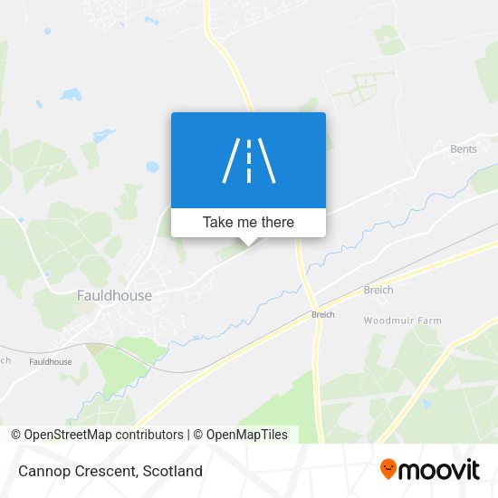 Cannop Crescent map