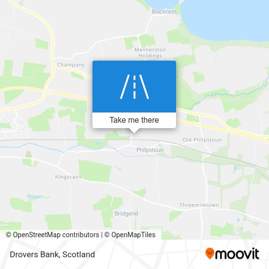 Drovers Bank map