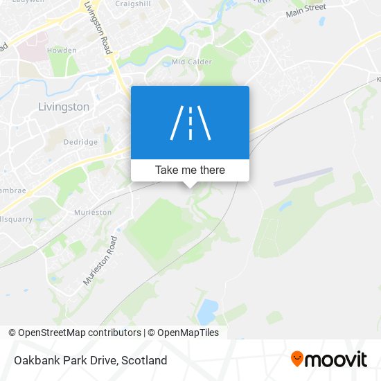 Oakbank Park Drive map