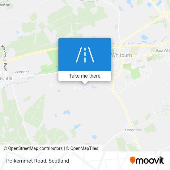 Polkemmet Road map