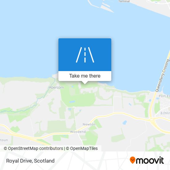 Royal Drive map