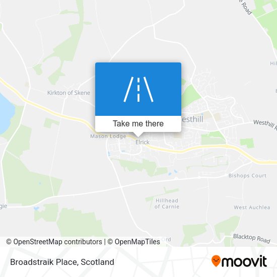 Broadstraik Place map