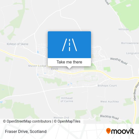 Fraser Drive map