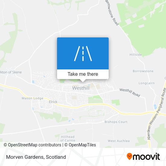 Morven Gardens map