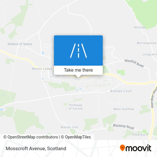 Mosscroft Avenue map