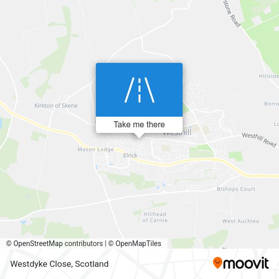 Westdyke Close map
