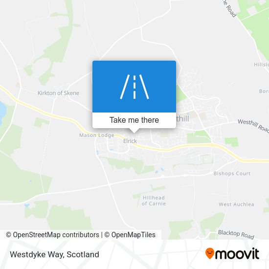 Westdyke Way map
