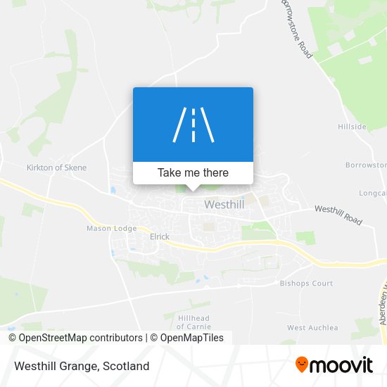 Westhill Grange map