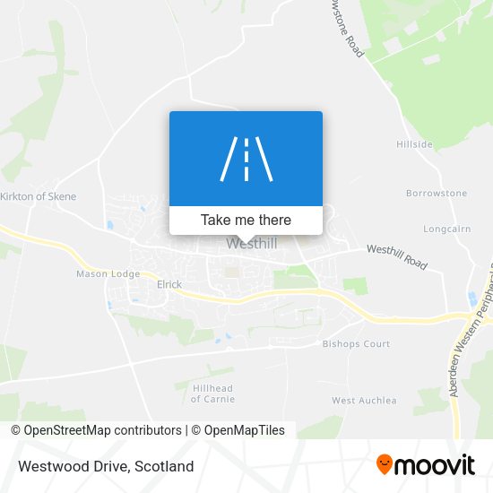 Westwood Drive map
